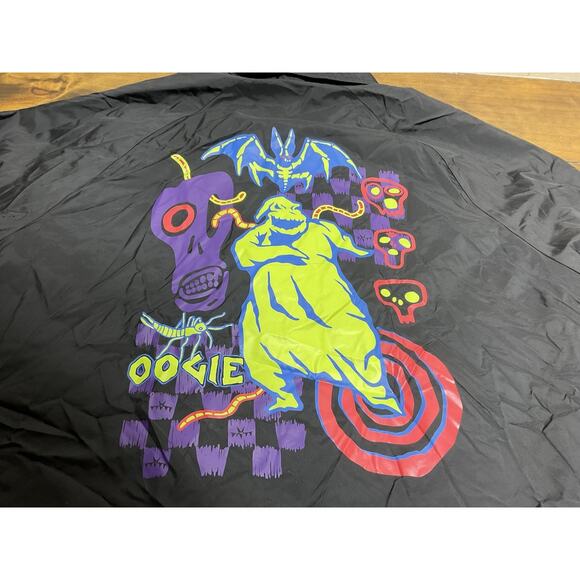 Vans Oogie Boogie Disney Nightmare Before Christmas Windbreaker Jacket Unisex M - Picture 13 of 16